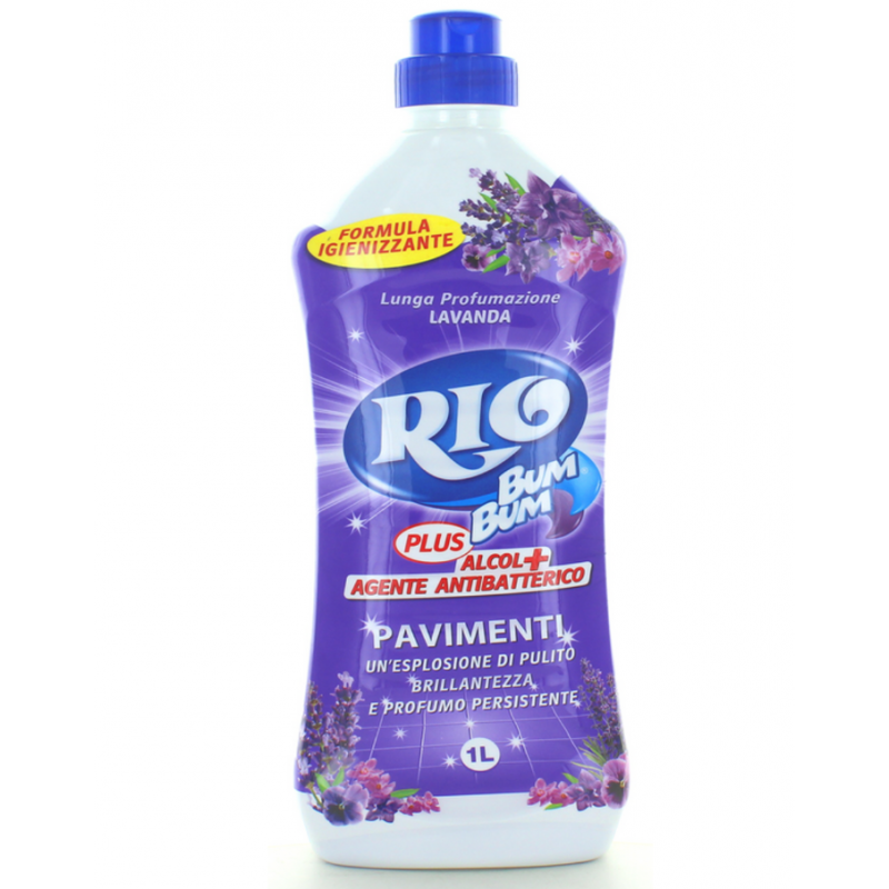 Rio Bum Bum Plus Detergente Pavimenti Igienizzante Lavanda 1 Lt